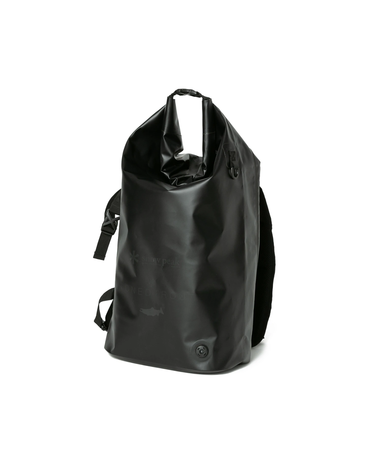 Snow Peak x Toned Trout Guide Dry Pack 30L – Black Waterproof Rolltop Backpack 3 Snow Peak x Toned Trout Guide Dry Pack 30L – Black Waterproof Rolltop Backpack