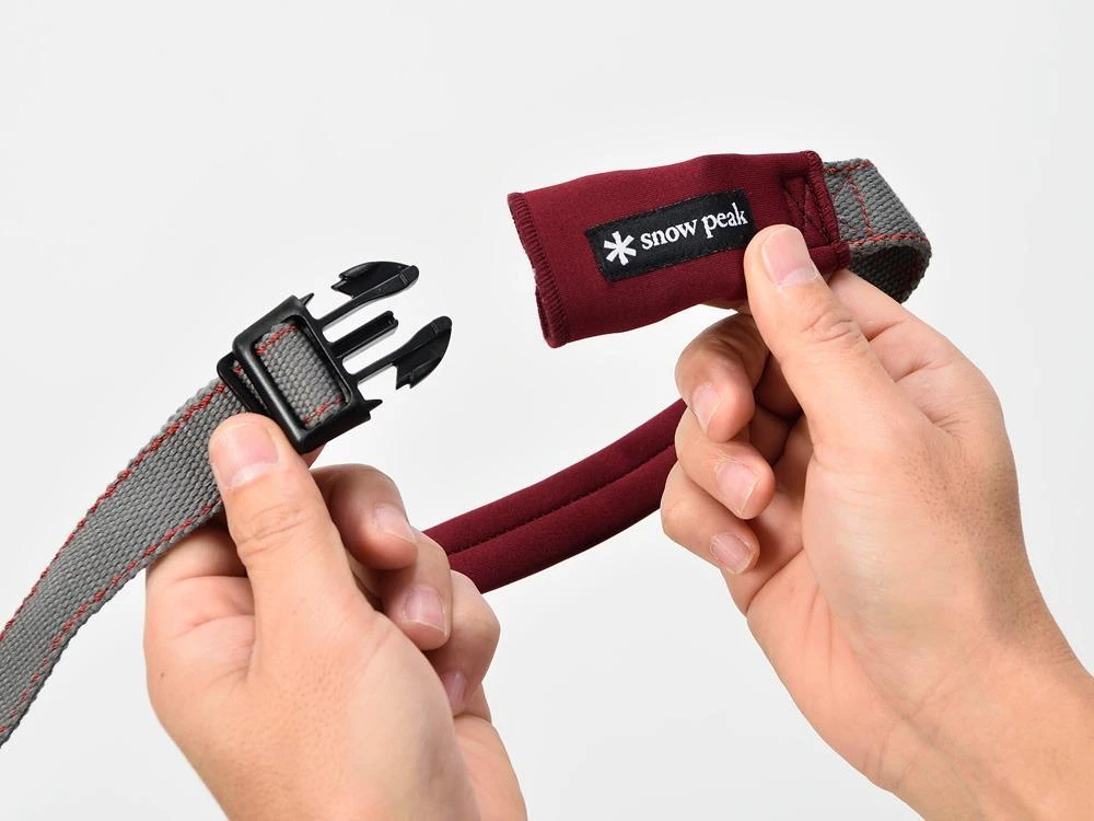 Snow Peak Soft Dog Lead - Charcoal Grey Adjustable 6ft Outdoor Pet Leash 4 Snow Peak Soft Dog Lead - Charcoal Grey Adjustable 6ft Outdoor Pet Leash - Image 2