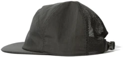 Snow Peak Black Fire-Resistant Ripstop - Packable 3-Panel Stretch Tech Cap -Snow Peak Shop AC 23SU001 Black alt 02 1