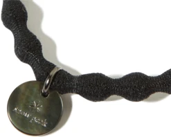 Logo Hair Tie -Snow Peak Shop AC 23SW401 Black alt 02