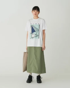 Snow Peak Dark Grey Vegan Leather Slim Tote Bag – Recycled Suede-Like Outdoor Shoulder Bag -Snow Peak Shop AC 24AU403 20231212 snowpeak 00868 jpg