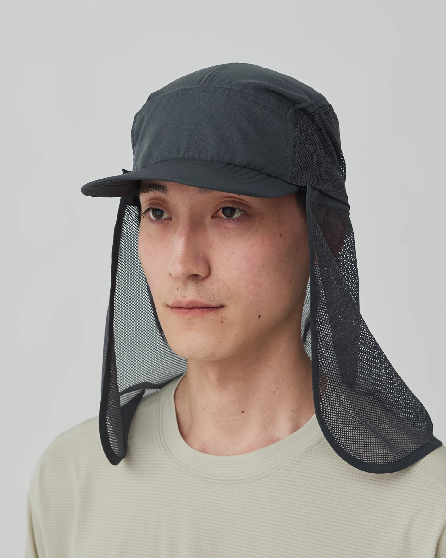 Insect Shield Mesh Cap in Charcoal Grey – Lightweight Removable Shade Outdoor Performance Hat 10 Insect Shield Mesh Cap in Charcoal Grey – Lightweight Removable Shade Outdoor Performance Hat - Image 8