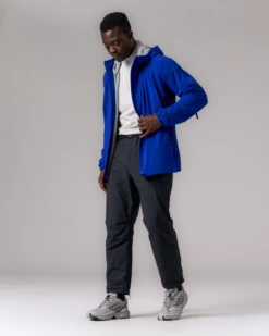 Breathable Insulated Jacket Black - Polartec Alpha Ripstop Lightweight Technical Shell -Snow Peak Shop AW24 JK 24AU005 0861