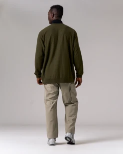 Takibi Sweatshirt Pullover – Fire-Resistant Modacrylic Cotton Crewneck -Snow Peak Shop AW24 JK 24AU104 PA 24AU101 SW 24AU101 0999