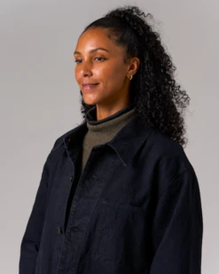 Recycled Cotton Denim Jacket -Snow Peak Shop AW24 JK 24AU202 PA 24AU102 1051