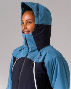 Snow Peak x Mountain of Moods Black Technical Snow Padded Jacket – Waterproof Insulated Ski Parka -Snow Peak Shop AW24 MM4410 JK02 SW03 0899