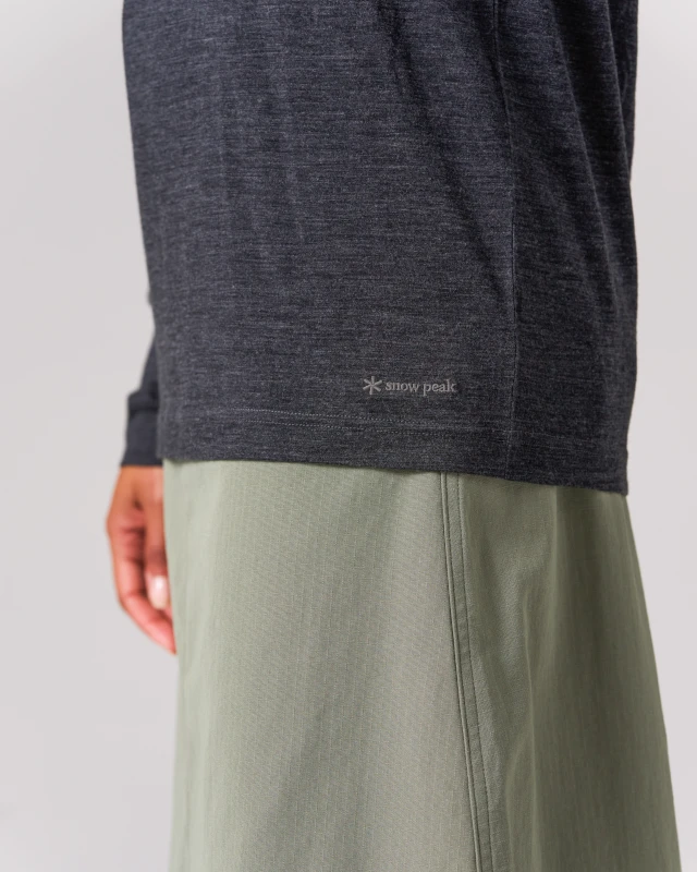 Premium 100% Merino Wool Turtleneck - Soft 18.5 Micron Long Sleeve Base Layer 7 Premium 100% Merino Wool Turtleneck - Soft 18.5 Micron Long Sleeve Base Layer - Image 5