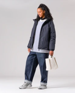 Recycled Cotton Denim Wide Pants – Heavy-weight Utility Workwear Fit -Snow Peak Shop AW24 SW 24AU201 PA 24AU201 JK 24AU001 AC 24AU404 0458 e0cfdac0 837e 48a3 8289 8cc84c6c1502