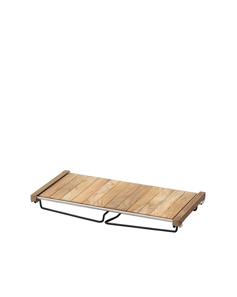 Snow Peak IGT Slim Teak Wood Iron Grill Table – Modular Outdoor Kitchen & Dining Station 5 Snow Peak IGT Slim Teak Wood Iron Grill Table – Modular Outdoor Kitchen & Dining Station - Image 3