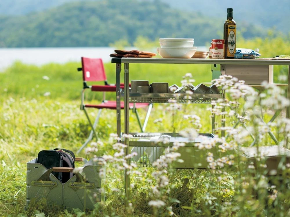 Snow Peak Shallow Mesh Tray 1 Unit 6 Snow Peak Shallow Mesh Tray 1 Unit - Image 4