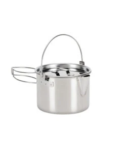 Snow Peak Kettle No.1 - Polished Stainless Steel 0.9L Camping Tea Pot & Cooker -Snow Peak Shop CS 068 20200515 5DS 8488 path