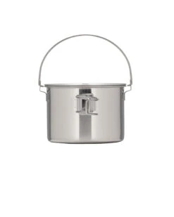 Snow Peak Kettle No.1 - Polished Stainless Steel 0.9L Camping Tea Pot & Cooker -Snow Peak Shop CS 068 20200515 5DS 8510 path