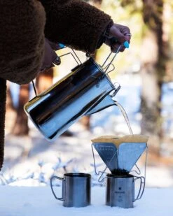 Snow Peak Car Camping Coffee Set -Snow Peak Shop CS 113SET2 car camping coffee set lifestyle 001