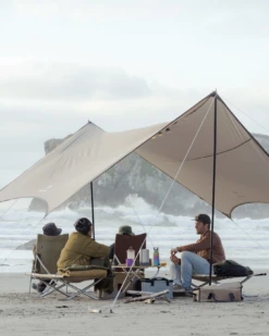 Snow Peak Land Nest Tarp Set – Hexagonal 4-Person All-in-One Outdoor Shelter -Snow Peak Shop DSC03531 Edit