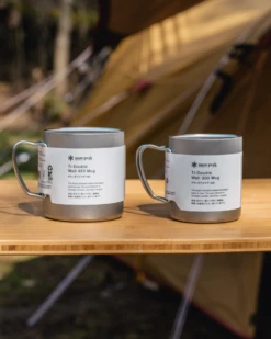 Snow Peak Ti-Double 300 Mug – Ultralight Insulated Japanese Titanium Camping Cup 9 Snow Peak Ti-Double 300 Mug – Ultralight Insulated Japanese Titanium Camping Cup -Snow Peak Shop DSCF8401