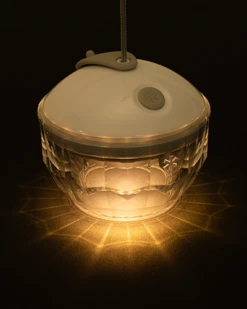 Snow Peak Crystal Shade - Clear Faceted Silicone Lantern Cover for Hozuki Series 9 Snow Peak Crystal Shade - Clear Faceted Silicone Lantern Cover for Hozuki Series -Snow Peak Shop ESC 003 20231110 SP M4 09172 jpg