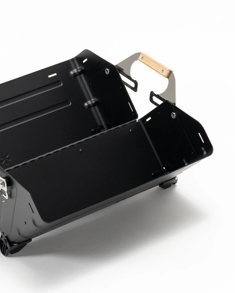 Snow Peak Festival Stacking Shelf Container 25 - Matte Black Limited Edition Modular Storage 6 Snow Peak Festival Stacking Shelf Container 25 - Matte Black Limited Edition Modular Storage - Image 4