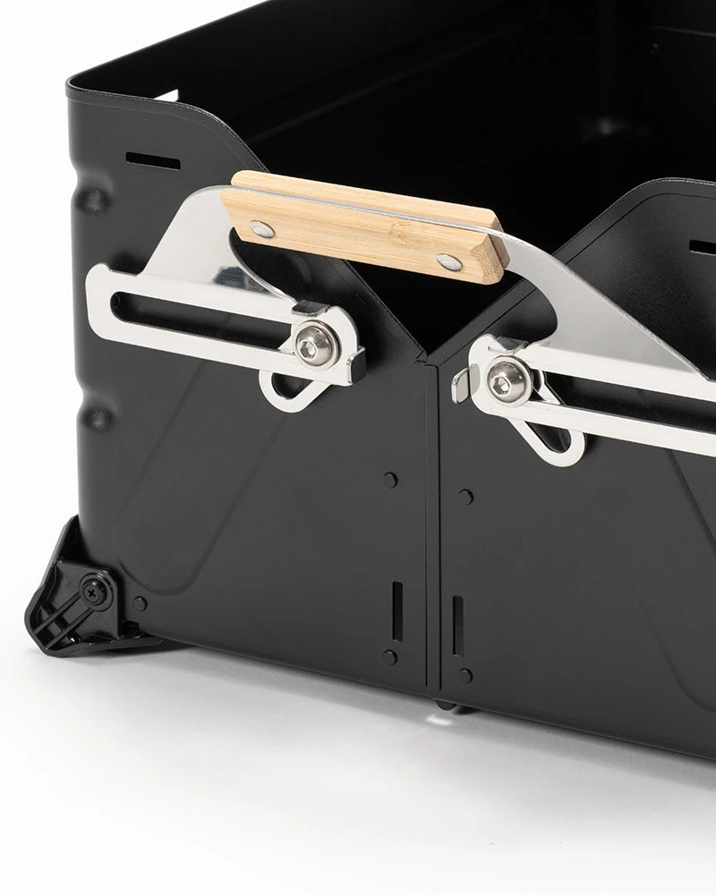 Snow Peak Festival Stacking Shelf Container 25 - Matte Black Limited Edition Modular Storage 8 Snow Peak Festival Stacking Shelf Container 25 - Matte Black Limited Edition Modular Storage - Image 6