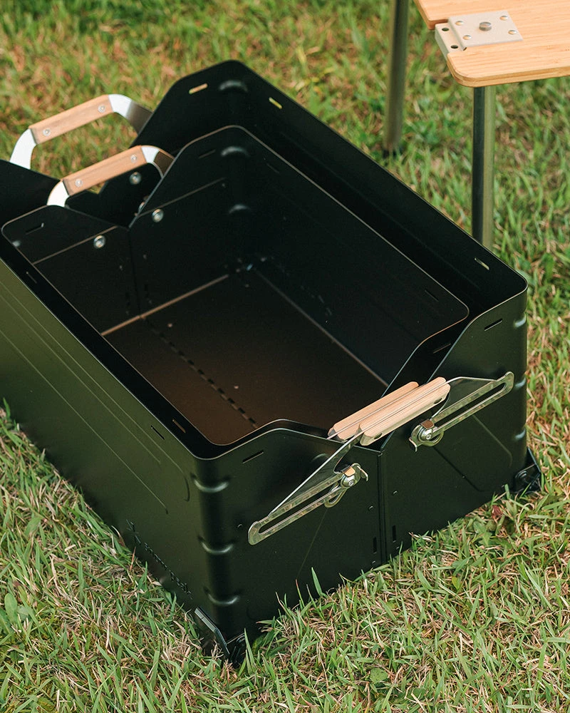 Snow Peak Festival Stacking Shelf Container 25 - Matte Black Limited Edition Modular Storage 12 Snow Peak Festival Stacking Shelf Container 25 - Matte Black Limited Edition Modular Storage - Image 10