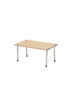 Snow Peak Limited Edition Bamboo Stand-Alone IGT Table - Festival Series Modular Camp Table -Snow Peak Shop FES 218 20230314 SP M4 00573 path