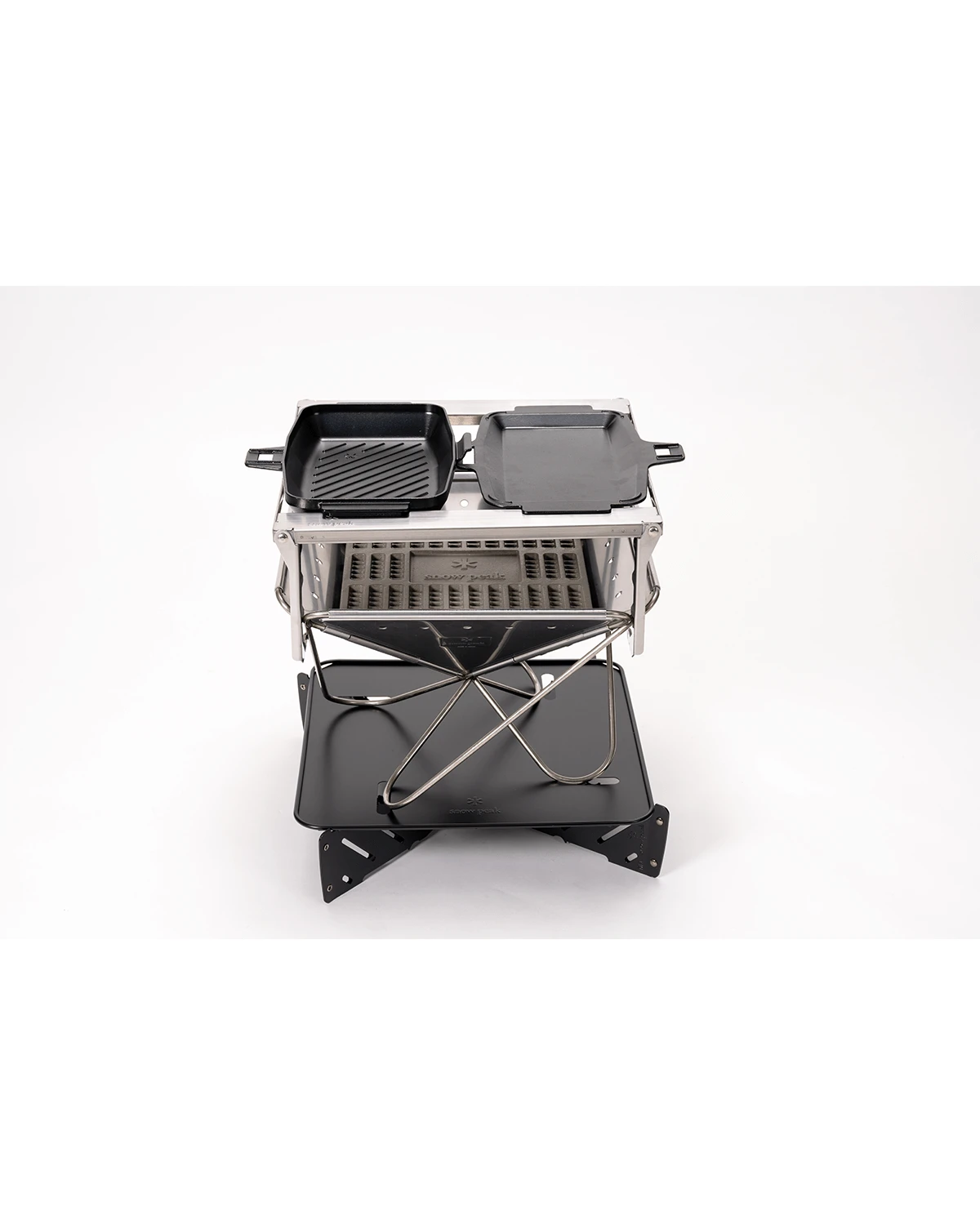 Snow Peak Cast Iron Sandwich Skillet – Modular Dual-Surface Press with Removable Handles 13 Snow Peak Cast Iron Sandwich Skillet – Modular Dual-Surface Press with Removable Handles - Image 11