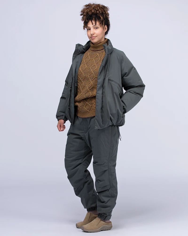 Fire-Resistant 2 Layer Down Jacket – Waterproof Recycled Ripstop Hooded Parka 14 Fire-Resistant 2 Layer Down Jacket – Waterproof Recycled Ripstop Hooded Parka - Image 12