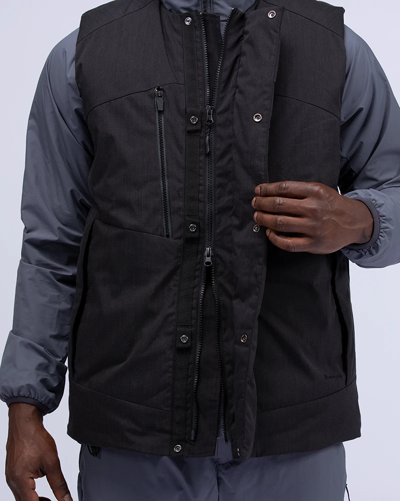 Fire-Resistant 2 Layer Down Vest - Waterproof Aramid Ripstop Utility Vest 10 Fire-Resistant 2 Layer Down Vest - Waterproof Aramid Ripstop Utility Vest - Image 8