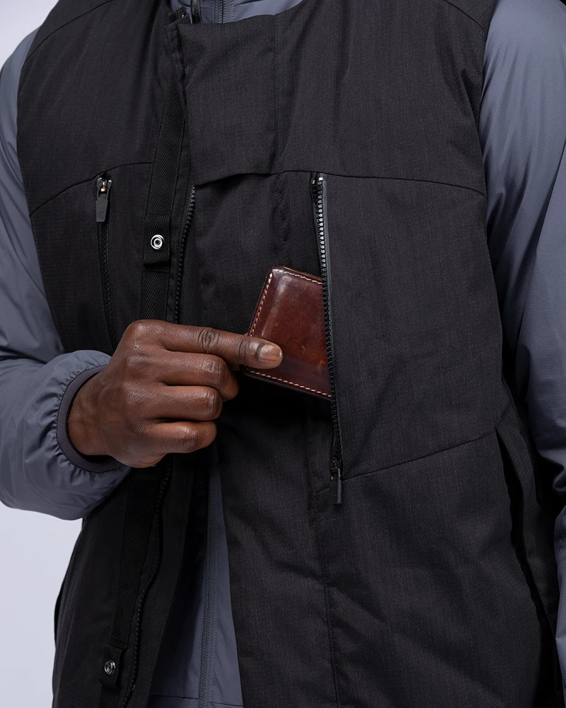 Fire-Resistant 2 Layer Down Vest - Waterproof Aramid Ripstop Utility Vest 12 Fire-Resistant 2 Layer Down Vest - Waterproof Aramid Ripstop Utility Vest - Image 10