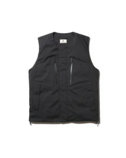 Fire-Resistant 2 Layer Down Vest - Waterproof Aramid Ripstop Utility Vest 15 Fire-Resistant 2 Layer Down Vest - Waterproof Aramid Ripstop Utility Vest -Snow Peak Shop JK 22AU002 hero 01