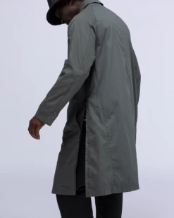 Fire-Resistant Stretch Coat - Water-Resistant Recycled Aramid Long Overcoat -Snow Peak Shop JK 22AU003 alt 04