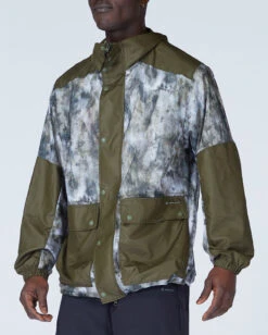 Printed Insect Shield Jacket – Eco-Friendly Recycled Mesh Outdoor Layering Jacket -Snow Peak Shop JK 22SU010 alt 03