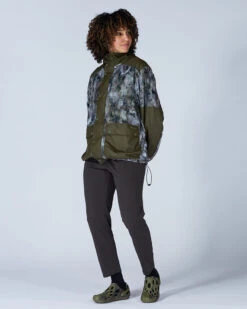 Printed Insect Shield Jacket – Eco-Friendly Recycled Mesh Outdoor Layering Jacket -Snow Peak Shop JK 22SU010 alt 10