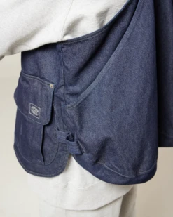 Takibi Denim Vest 14 Takibi Denim Vest -Snow Peak Shop JK 23AU107 5