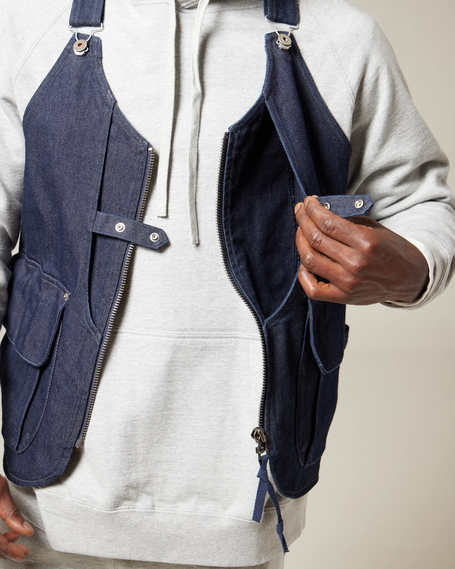 Takibi Denim Vest 8 Takibi Denim Vest - Image 7