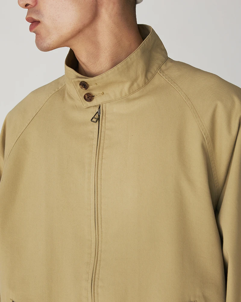 Takibi Chino Jacket - Navy Blue Fire-Resistant Stand Collar Utility Jacket 4 Takibi Chino Jacket - Navy Blue Fire-Resistant Stand Collar Utility Jacket - Image 2