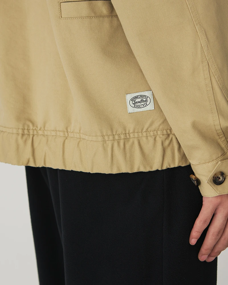 Takibi Chino Jacket - Navy Blue Fire-Resistant Stand Collar Utility Jacket 5 Takibi Chino Jacket - Navy Blue Fire-Resistant Stand Collar Utility Jacket - Image 3