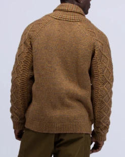 Alpaca Knit Cardigan -Snow Peak Shop KN 22AU201 alt 03