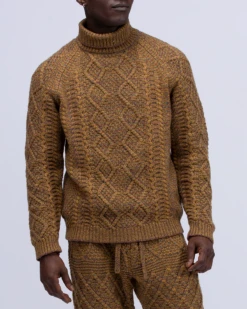 Alpaca Knit Turtleneck -Snow Peak Shop KN 22AU202 Hero 04
