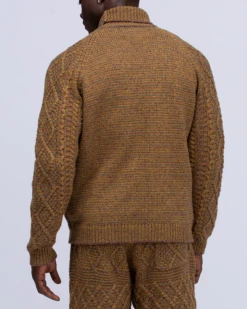 Alpaca Knit Turtleneck -Snow Peak Shop KN 22AU202 alt 03