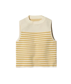 Cotton Nylon Sleeveless Top