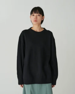 Co/Ny/Pe Knit Crew Neck -Snow Peak Shop KN 24AU201 20231212 snowpeak 00507 jpg