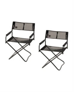 Snow Peak Mesh Folding Chair Set