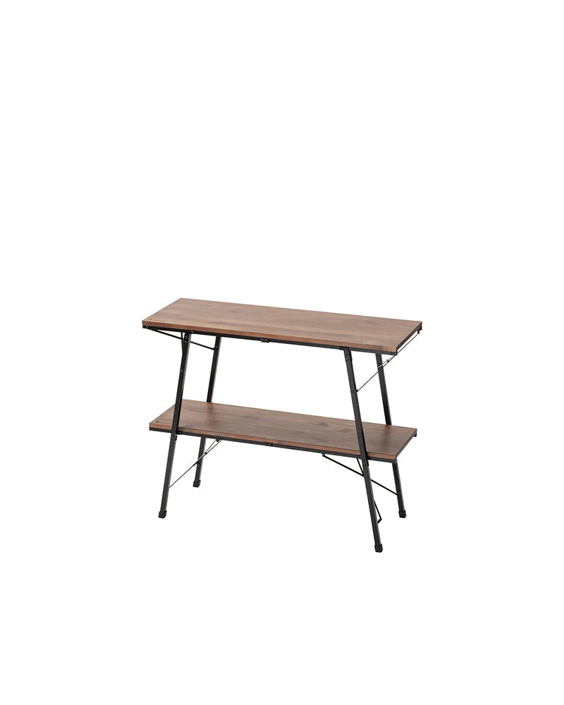 Snow Peak Single Action Rack – Bamboo and Aluminum Folding Outdoor Shelf 3 Snow Peak Single Action Rack – Bamboo and Aluminum Folding Outdoor Shelf