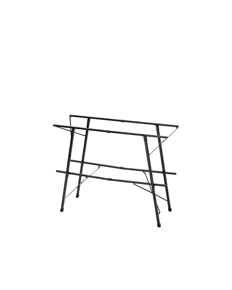 Snow Peak Single Action Rack – Bamboo and Aluminum Folding Outdoor Shelf 4 Snow Peak Single Action Rack – Bamboo and Aluminum Folding Outdoor Shelf - Image 2