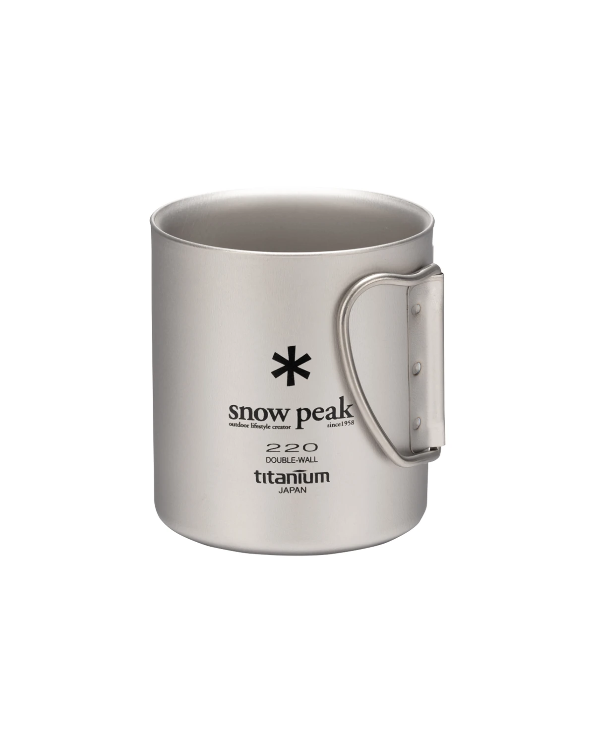 Snow Peak Ti-Double 220 Mug – Ultralight Insulated Japanese Titanium Camping Cup 3 Snow Peak Ti-Double 220 Mug – Ultralight Insulated Japanese Titanium Camping Cup