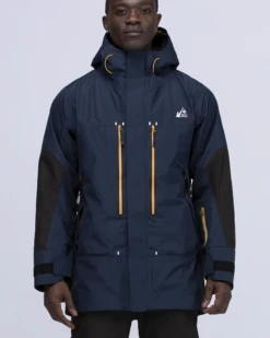 Snow Peak x Mountain of Moods White/Grey 3-Layer Waterproof Technical Ski Jacket -Snow Peak Shop MM4210 JK01 alt 03
