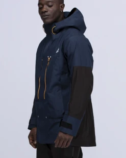 Snow Peak x Mountain of Moods White/Grey 3-Layer Waterproof Technical Ski Jacket -Snow Peak Shop MM4210 JK01 alt 04