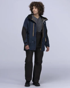 Snow Peak x Mountain of Moods White/Grey 3-Layer Waterproof Technical Ski Jacket -Snow Peak Shop MM4210 JK01 alt 07