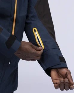 Snow Peak x Mountain of Moods White/Grey 3-Layer Waterproof Technical Ski Jacket -Snow Peak Shop MM4210 JK01 alt 09