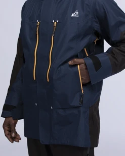 Snow Peak x Mountain of Moods White/Grey 3-Layer Waterproof Technical Ski Jacket -Snow Peak Shop MM4210 JK01 alt 12